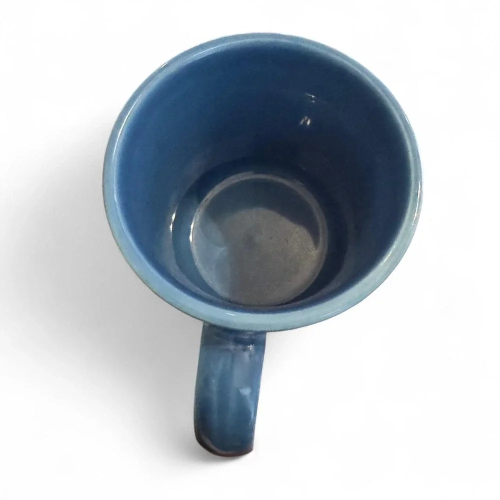 Fiesta Ware 12 oz Java Coffee Mug in blue